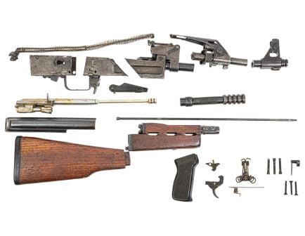Yugo M70 Milled AK-47 Matching Used Parts Kit w/ Fixed Wood stock - No Barrel or Receiver