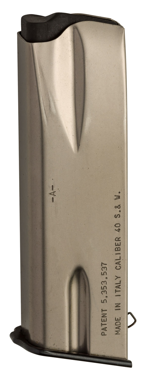 Browning 10 Round 9mm Luger Hi-Power Stacked Double Stack Standard Magazine, Black - 112050193