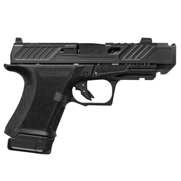 SHADOW SYSTEMS CR920P HGA 9MM 3.41IN BBL BLK ELITE SLD OPTIC CUT SPIRAL COMPEN BLACK BBL NS 2/13RD