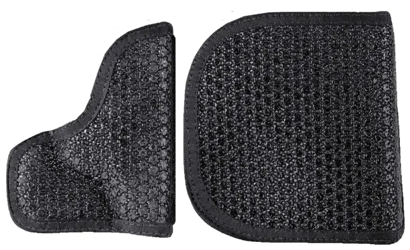 DeSantis Gunhide M44BJP6Z0 Super Fly Pocket Black Rubberized Fabric Fits Colt Mustang Ambidextrous