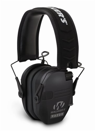 Walker Razor-Slim Shooter Electronic Folding Muff Series, Black - GWP-RSEM
