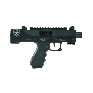 MASTERPIECE ARMS Defender 9mm 4.5" 17rd Pistol w/ Threaded Barrel & Faux Suppressor - Glock Mags