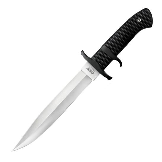 Cold Steel OSS, Fixed Blade Knife, Black - CS-39LSSC