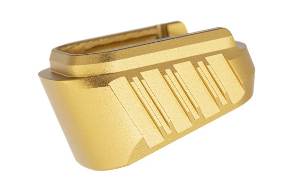Tyrant Designs - Hellcat/Hellcat Pro +3 Magazine Extension, Gold - TD-HCATMAGEX3-GOLD