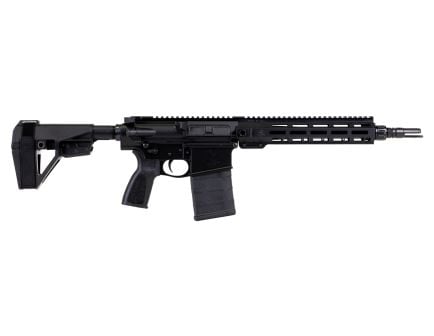 PSA Sabre-10 Forged 12.5" .308 Pistol w/Rifle Speed Gas Block and SBA-5 Brace, Black