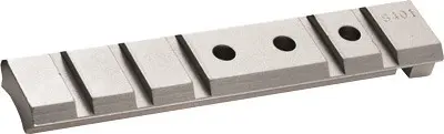 WEAVER BASE TOP MOUNT PISTOL - 1PC S X-FRAME SILVER