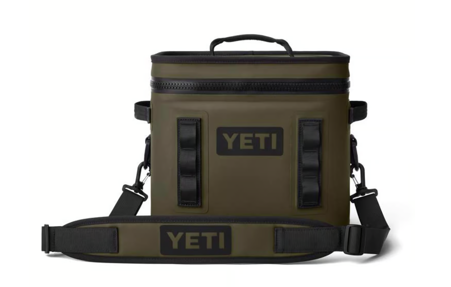 YETI Hopper Flip 12 Soft Sided Cooler, Olive/Black