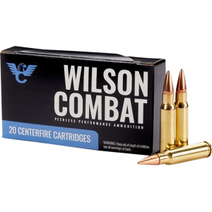 Wilson Combat A68-110-BTHP 6.8 SPC 110 gr Hollow Point Boat Tail 20/Box Brass