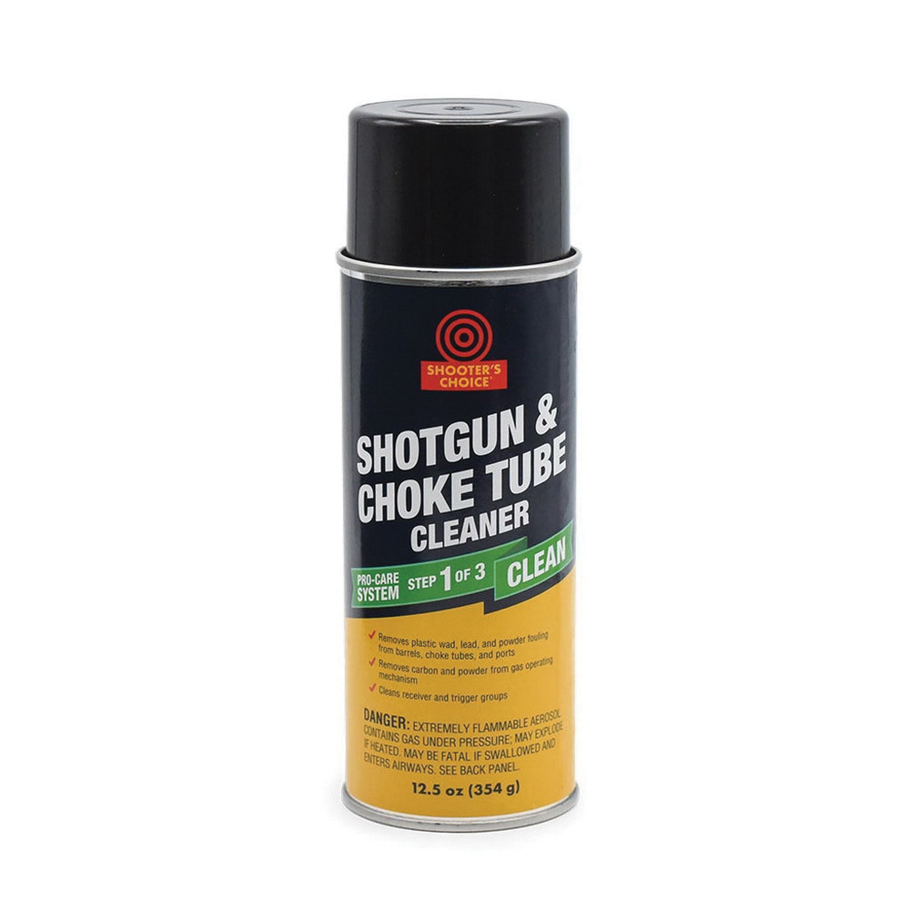 Shooter's Choice Shotgun and Choke Tube Cleaner, 12 oz Aerosol Can - SG012