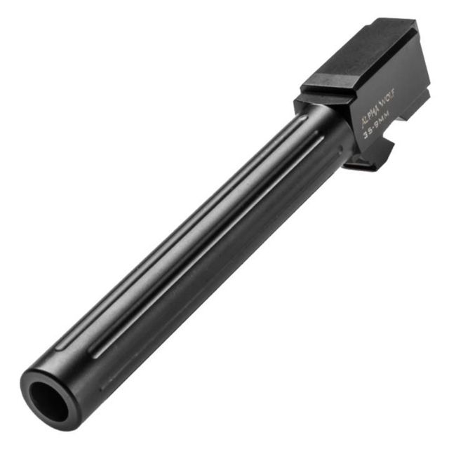 Lone Wolf Arms AlphaWolf Glock 35 .40 S&W to 9mm Conversion Barrel Stock Length Black