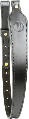 1791 PREMIUM RIFLE SLING WITH - SUEDE BACKING ADJ 31-36" BLACK