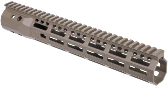 Troy Industries SOCC Gen 2 Free Float M-LOK Handguard AR-15 Aluminum Battle Rail FDE 12.5in