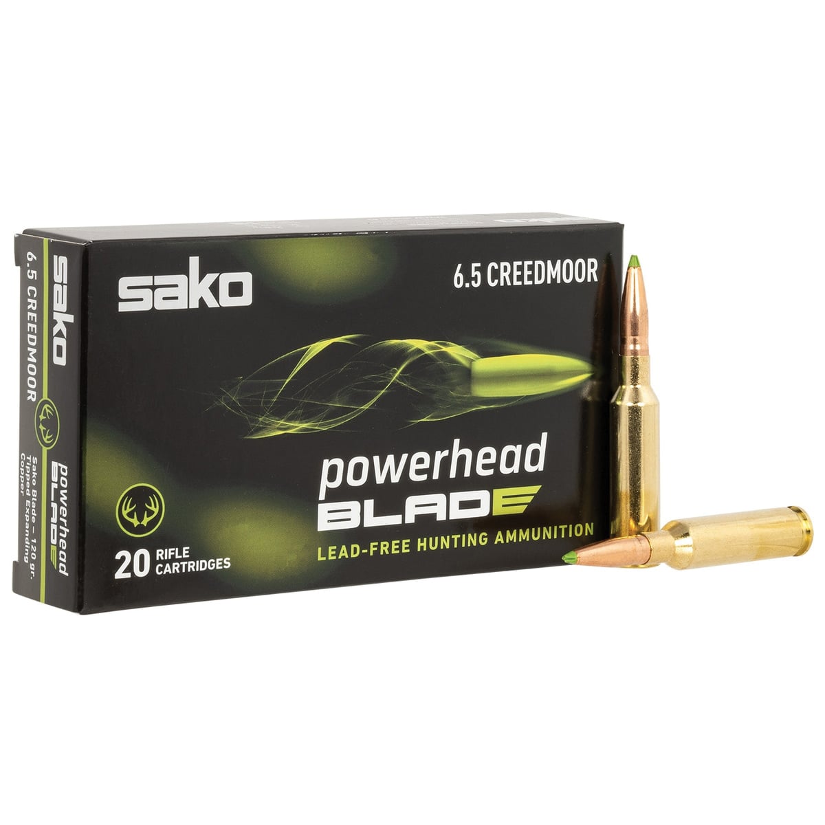 SAKO (TIKKA) PowerHead Blade 6.5Creedmoor 120gr 20 Per Box/10 Case - No Credit Card Fees - Low, flat rate shipping