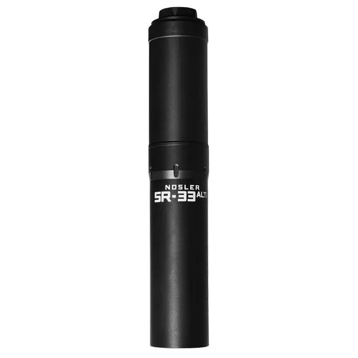 Nosler SR-33 ALTi Suppressor .338 Magnum - Black