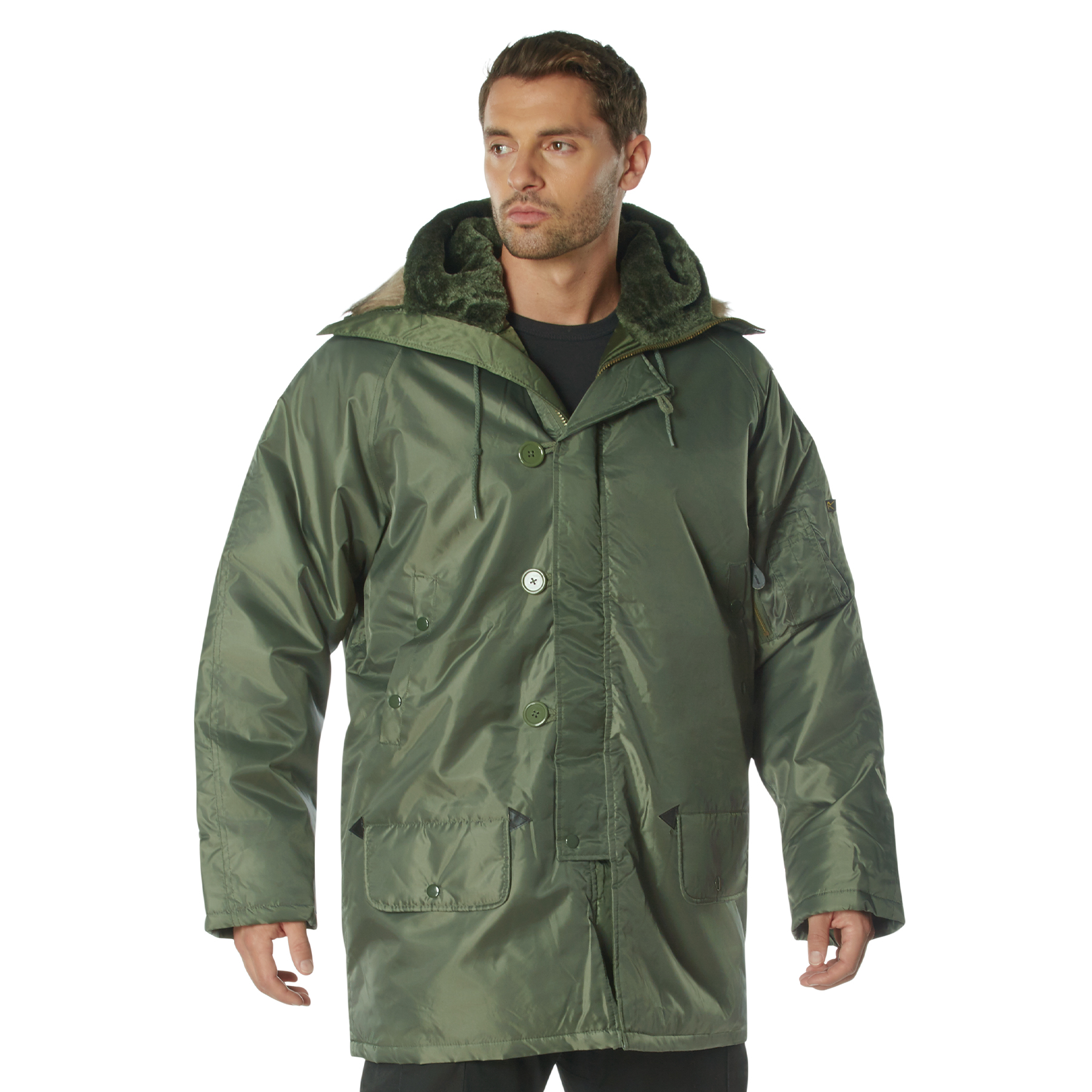 Rothco N-3B Parka - Sage Green, Large