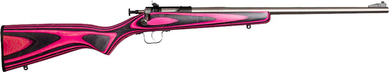 Crickett G2 Youth .22 LR Rifle - Black/Pink Laminate
