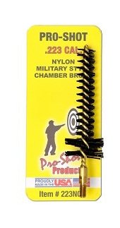 Pro-Shot .223 Cal./5.56mm Military Style Nylon Chamber Brush 223NCH