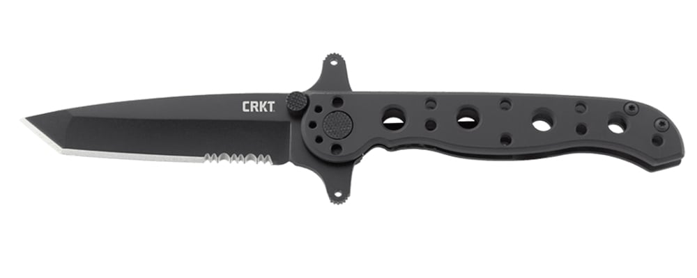 CRKT M16 Special Forces Tanto Knife w/ Triple Point Serrations & Stainless Handle