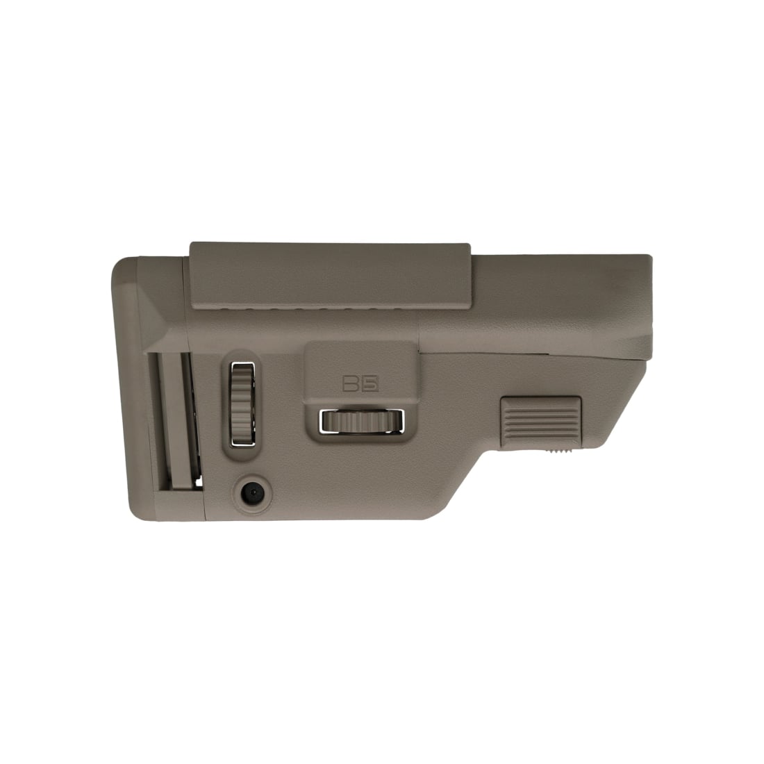 B5 Systems Medium Collapsible Precision Stock Flat Dark Earth - Adjustable Stock for Enhanced Precision and Comfort - CPS-1305