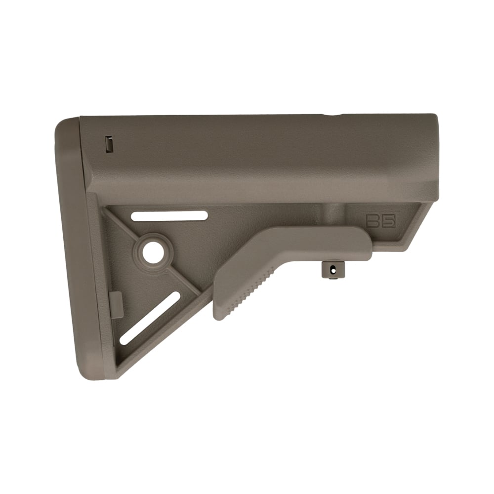 B5 Systems Bravo Mil-Spec Collapsible Stock, Flat Dark Earth