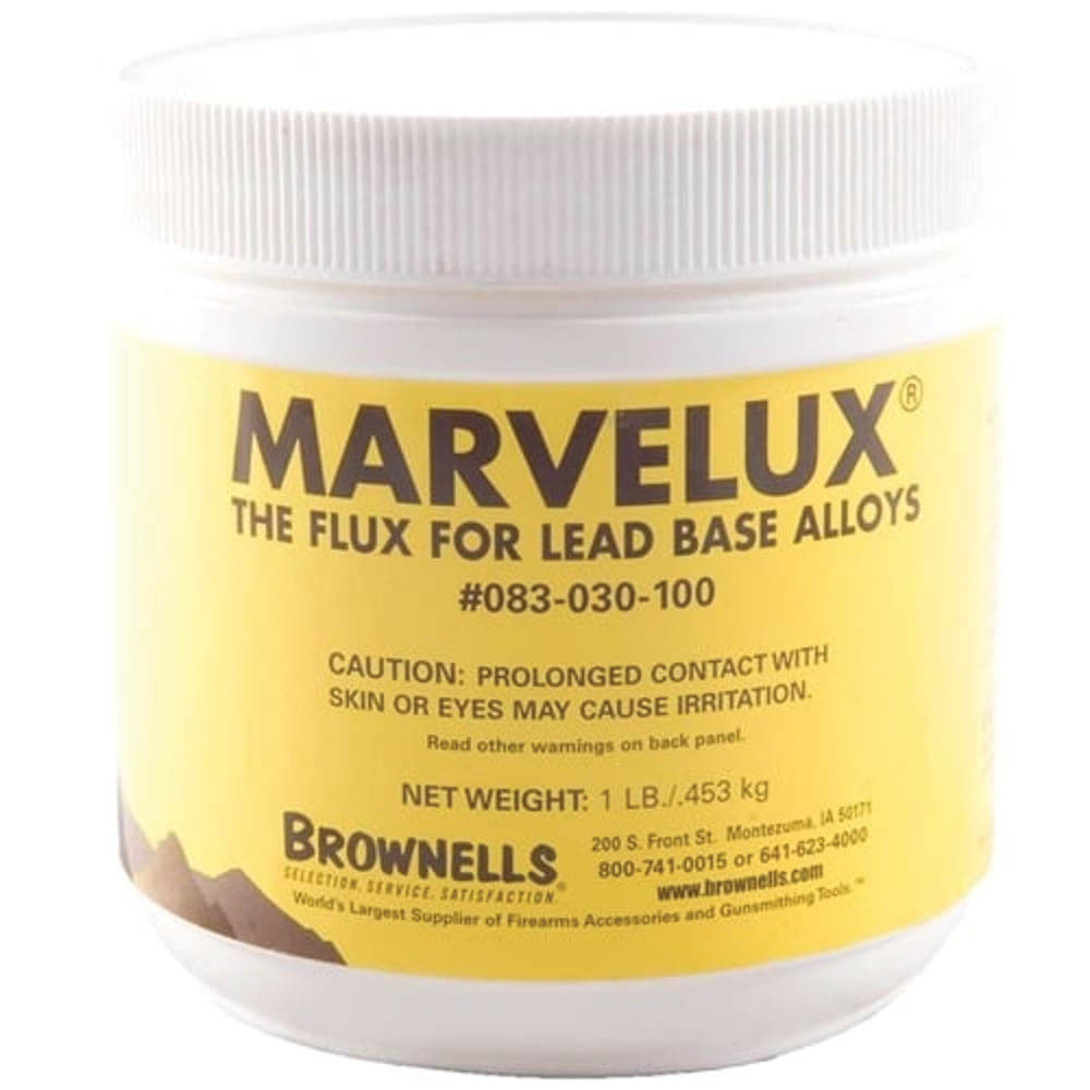 Brownells Marvelux Bullet Casting Flux 16 oz, Pack of 12