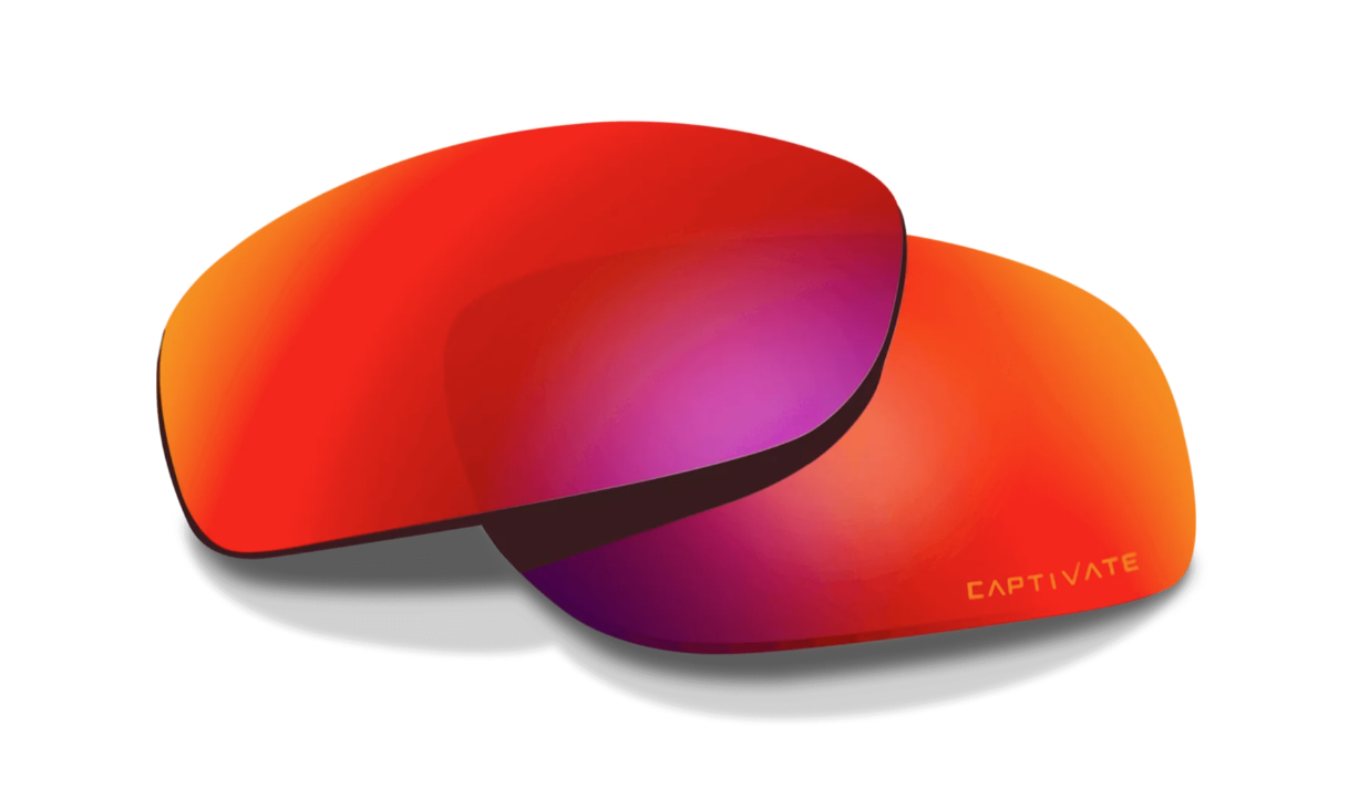 WILEY X P17 Captivate - Polycarbonate Red Mirror Lens