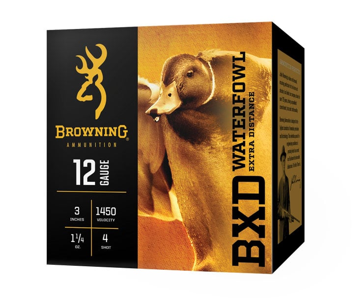 Browning Ammo B193411234 Wicked Wing XD 12Gauge 3″ 1 1/4oz 4Shot 25 Per Box/10 Case - No Credit Card Fees - Low, flat rate shipping