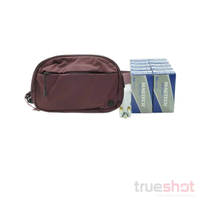 BUNDLE DEAL: Red Vertx Every Day Fanny Pack 2.0 and 500 Rounds of Ammo - Magtech 9mm 115 Grain Steel
