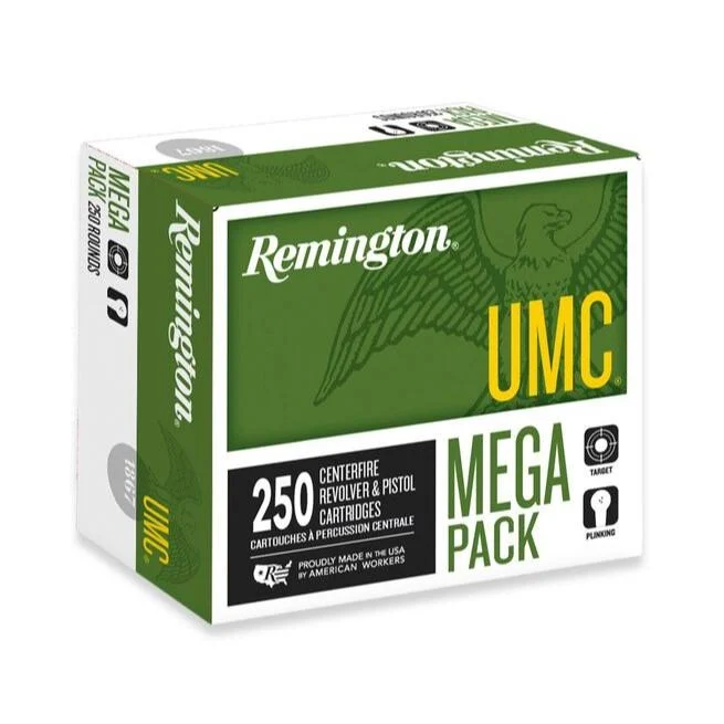 Remington UMC Handgun Ammunition .40 S 165 gr FMJ 1150 fps 250/ct