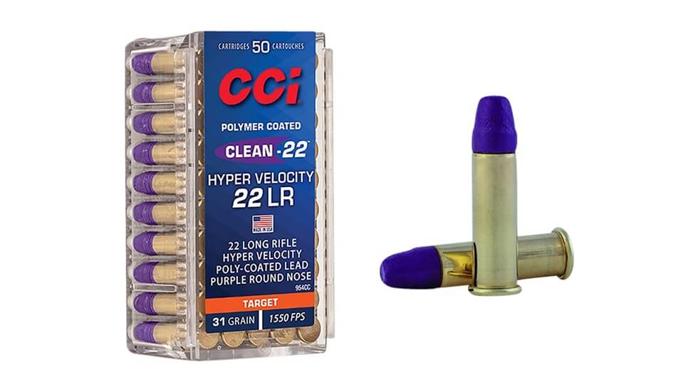 Cci Clean-22 22 LR 31 Grain LN Purple (Box)