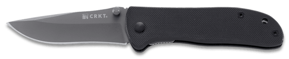 Columbia River Drifter  Crkt 6450k Drifter 2.88 Plain Blk 6450K