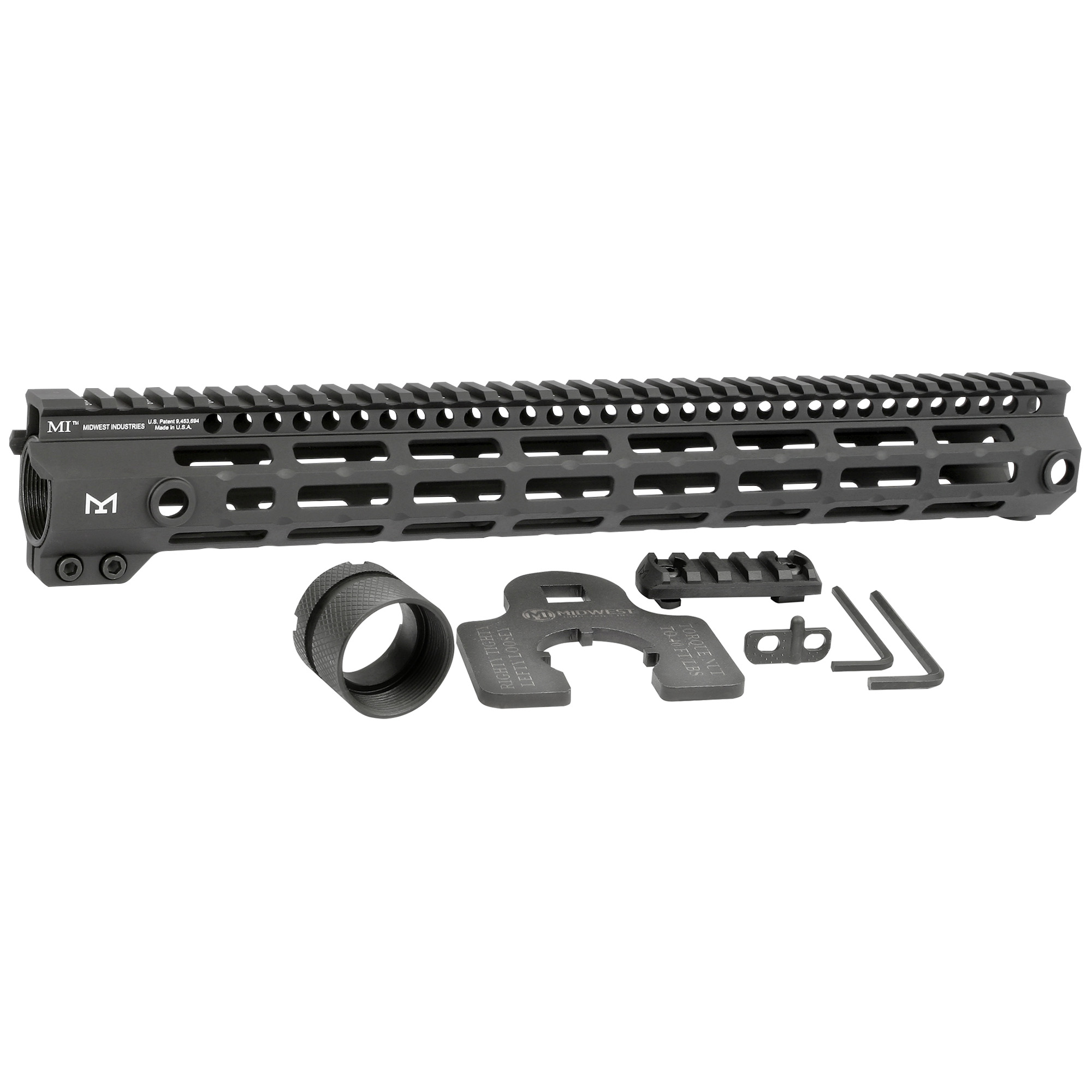 Midwest Industries Gen 4 M-Series AR-15 15" M-LOK Handguard - MIG4M15