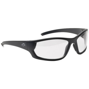 Walker-S Walker's IKON Carbine Shooting Glasses Black with Clear Lens