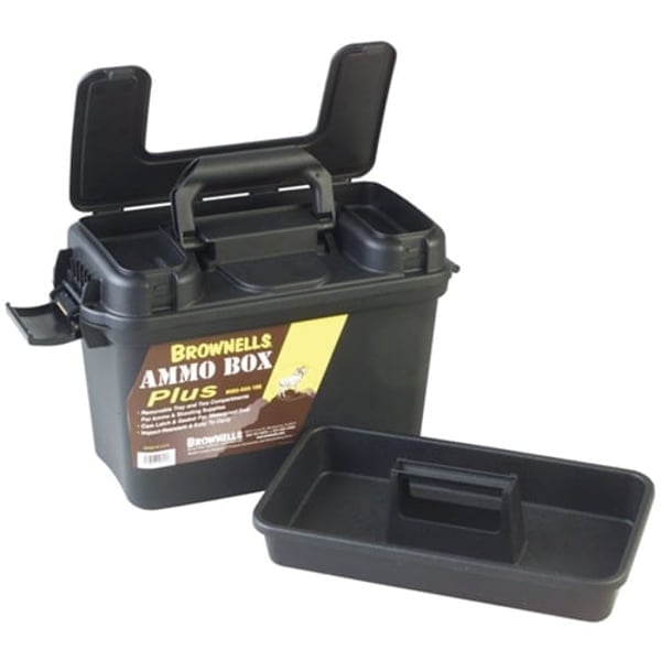 Brownells Plus Ammo Box, Black