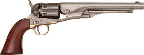 CIMARRON 1860 MC COLLOCH 8" - FLUTED 44CAL ORIGINAL FINISH