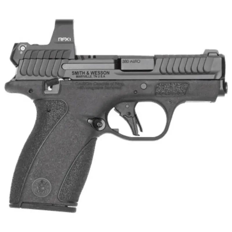 S Bodyguard 2.0 w/RFX1 Thumb Safety Blk .380 Auto 2.75in 10rnd SF