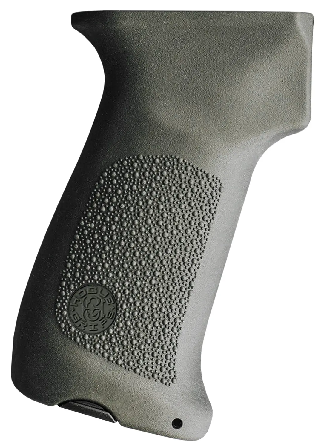 Hogue 74031 Pistol Grip w/o Finger Grooves OD Green Overmolded Rubber Fits AK-47/AK-74