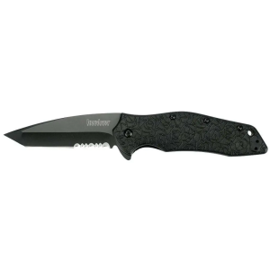 KURO TANTO - BLK/BLK SERRATED