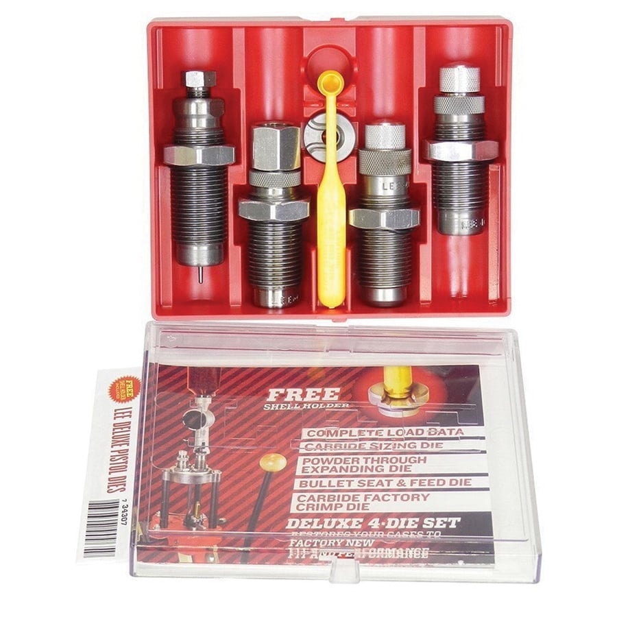 Lee Precision Deluxe .380 Auto Carbide 4-Die Set - 90447