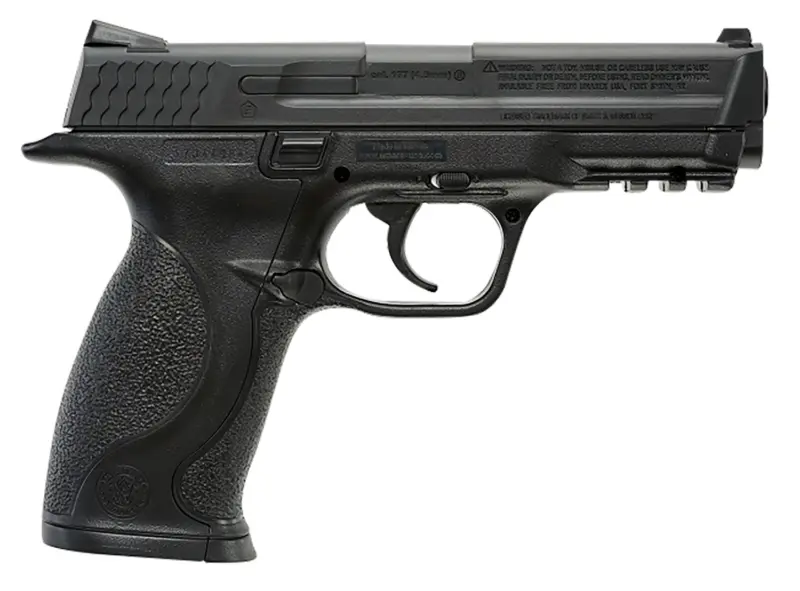 Umarex 2255050 S M CO2 177 19+1 4.30" Black Polymer Grips