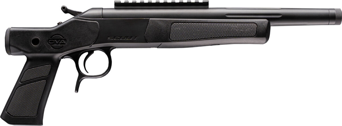 CVA SCOUT XP 338ARC BLK/SYN 12" TB THREADED BARREL | 5/8X24