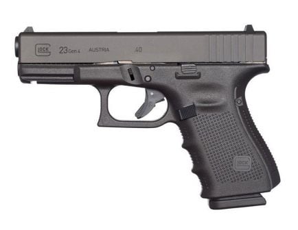 Glock 23 Gen4 Used LE Trade-In .40 S&W Pistol, Black - USD-GLK-23-4-N