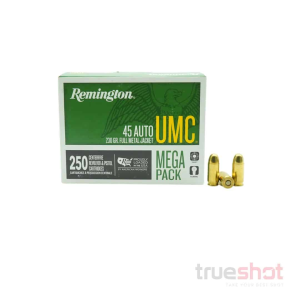 Remington - UMC - 45 ACP - 230 Grain - FMJ - Bulk Pack - 250