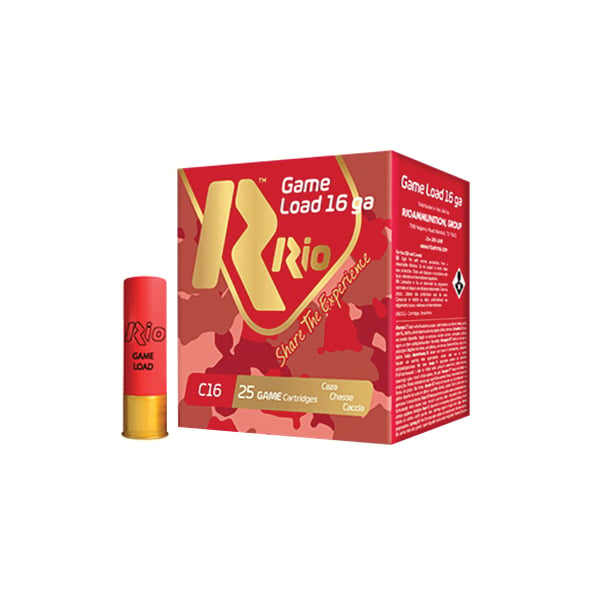 RIO Game Load 32 16 Gauge 2-3/4" #7.5 1-1/8 Ounce 25rds