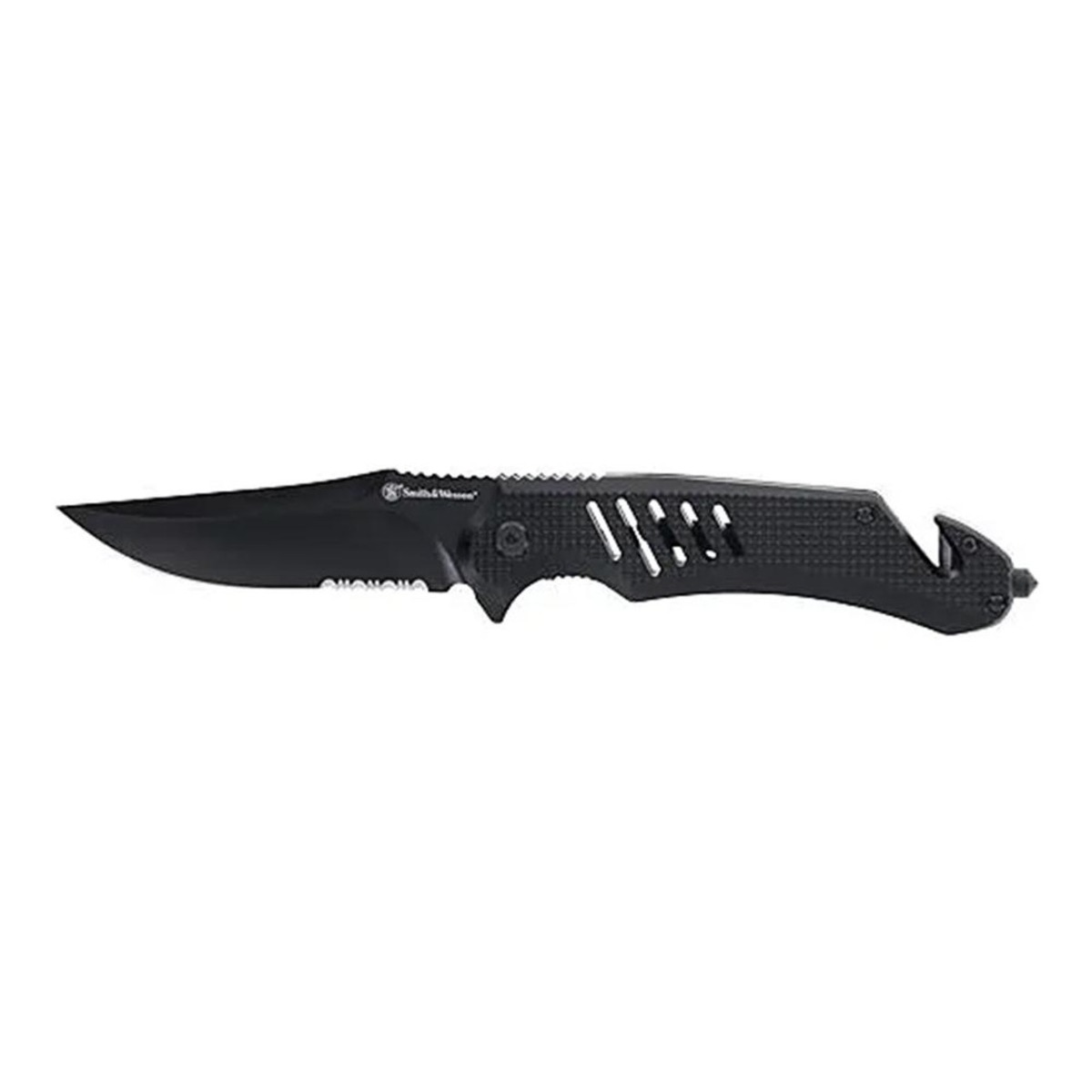 Smith & Wesson Extreme Ops Folding Clip Point Knife, Black - 1215364
