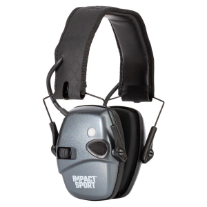 Howard-Leight Howard Leight Impact Sport Shooting Electronic Ear Muffs with Bluetooth 21dB Charcoal Grey