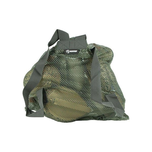 Cupped 2" x 8" x 6" Large Mesh Duck Decoy Bag, Green