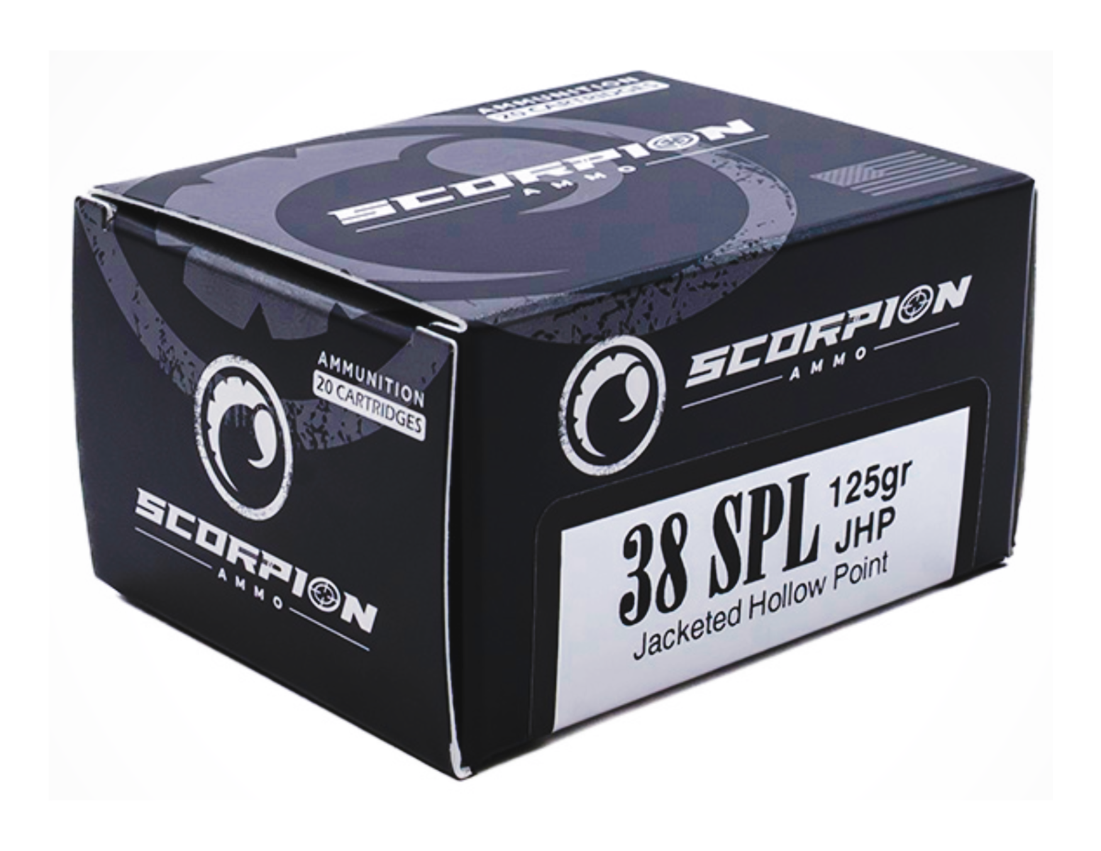 SCORPION 38SPL – 125GR JHP 20RD 10BX/CS