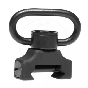Troy-Industries Troy Q.D. 360 Push Button Sling Mount with Swivel Black