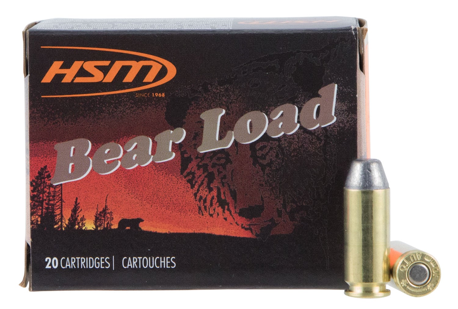 HSM BEAR 10MM 200GR LEAD-RN FP – GAS CHECK 20RD 20BX/CS - Flat Rate Shipping Under 30lbs!
